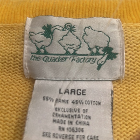 The Quaker Factory sweater L - Picture 3 of 6